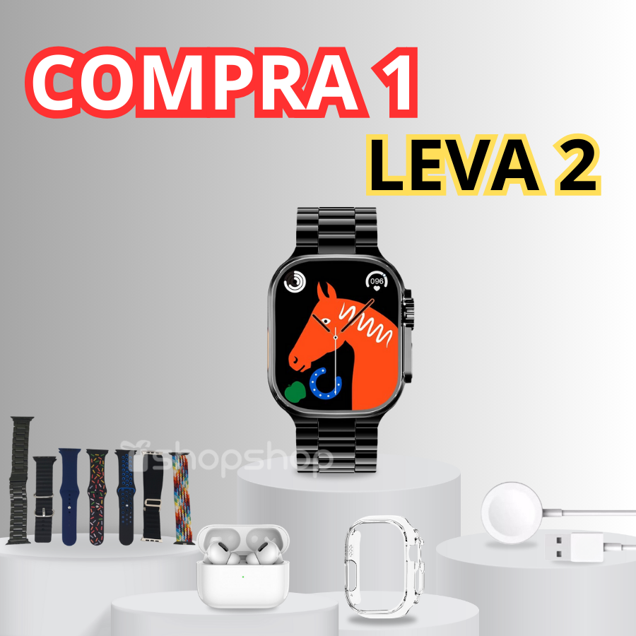 Smartwatch Pack ultra Max 10 em 1