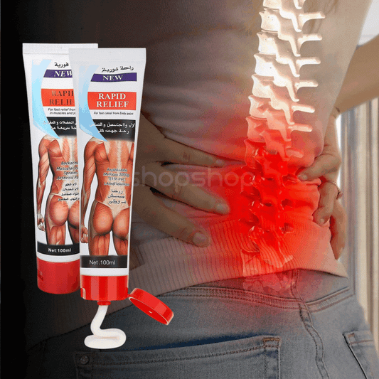Creme para Dores Musculares e Artrite - Rapid Relief