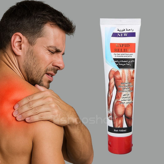 Creme para Dores Musculares e Artrite - Rapid Relief