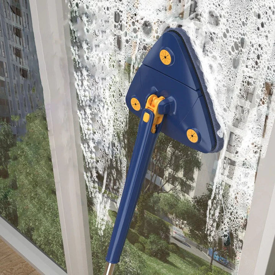 Esfregona Triangular Rotativa 360º + 3 Recargas