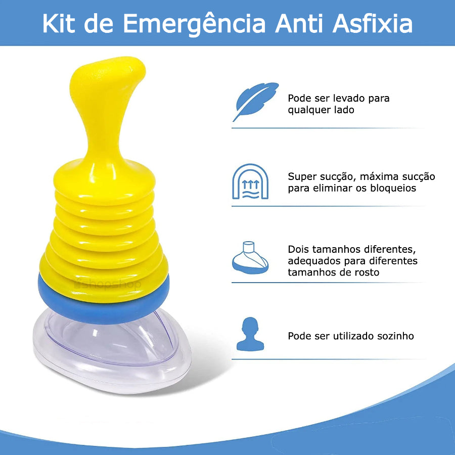 Kit de Emergência Anti Asfixia