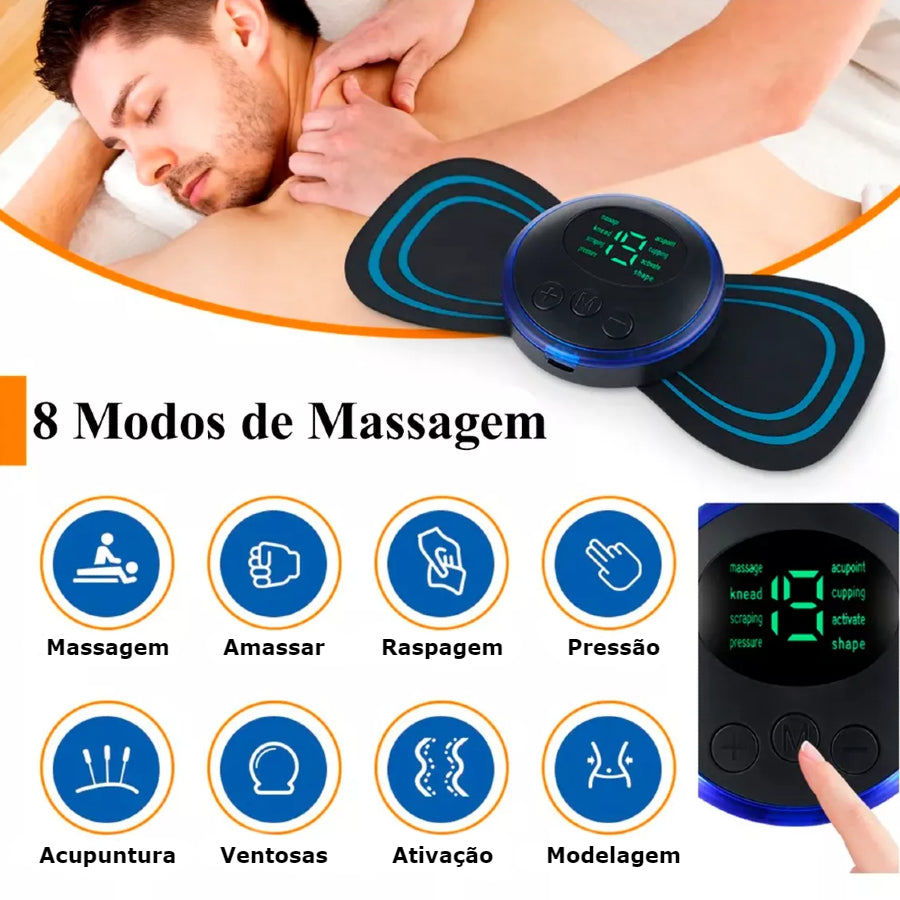 Mini Massajador EMS Muscular