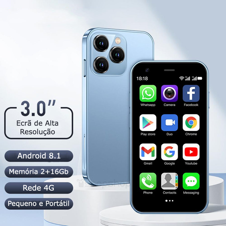 Mini Telemóvel Android 4G