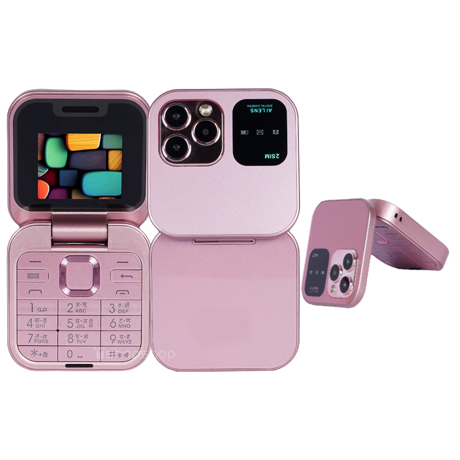 Telemóvel Dobrável Dual SIM