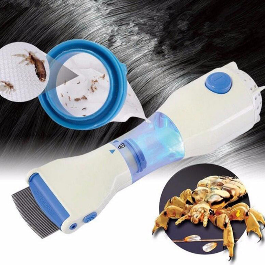 Pente Aspirador Elétrico para Piolhos