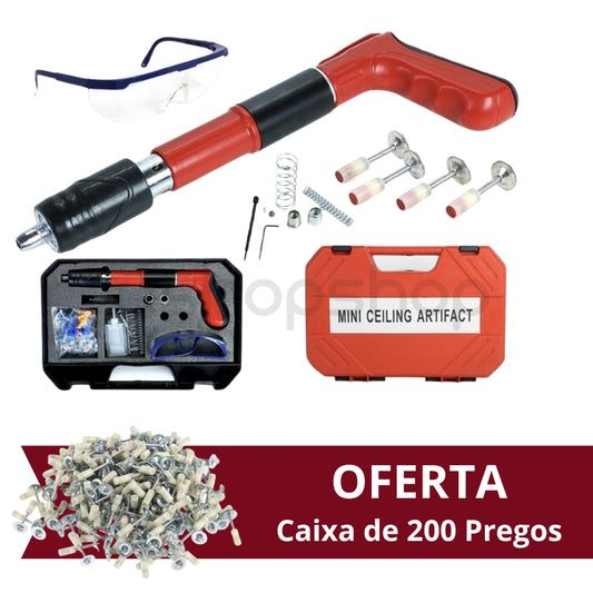 Kit Pistola de Pregos Turbo