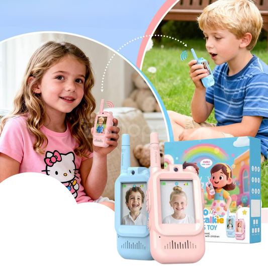 Walkie Talkie Infantil com Vídeo