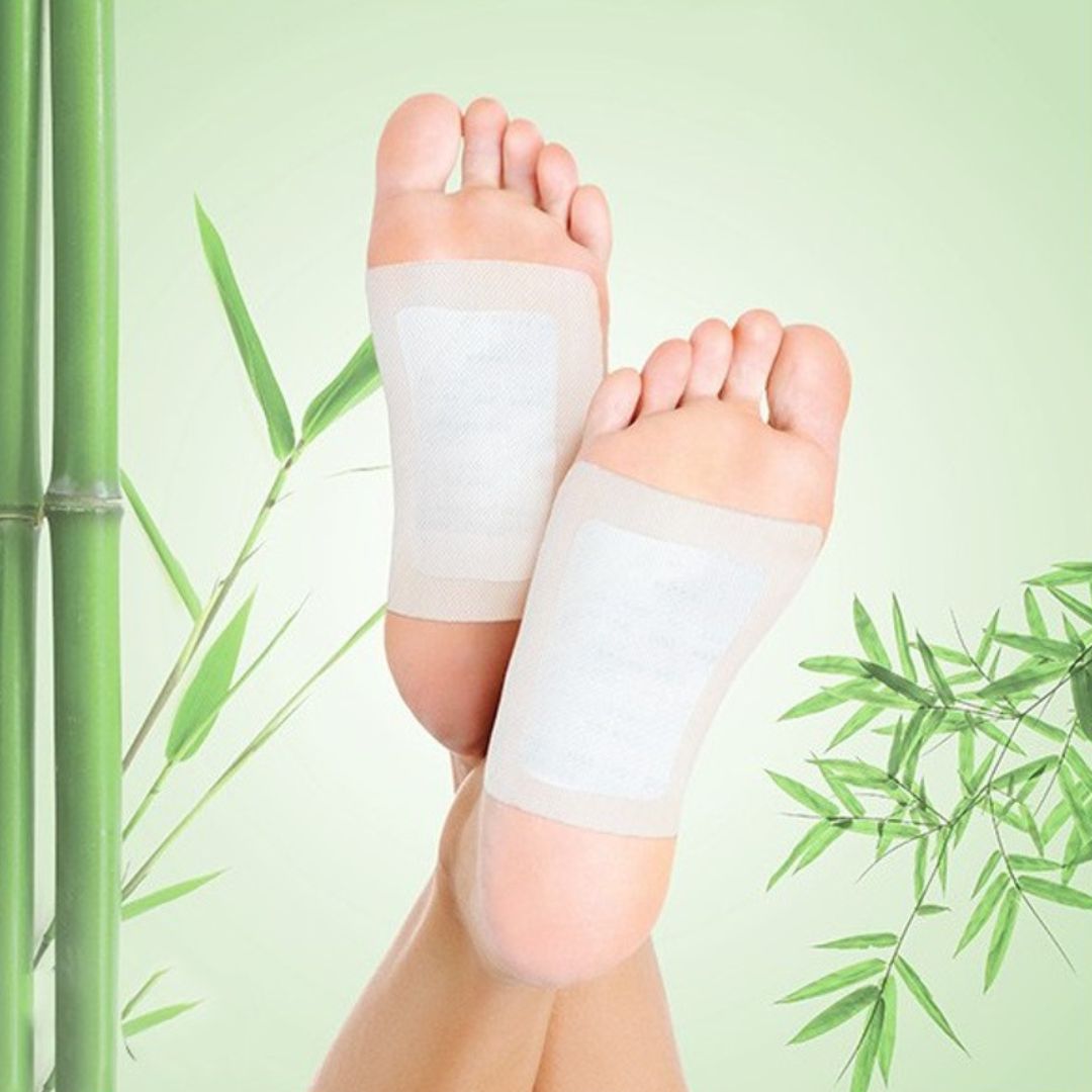 Adesivos Detox para Pés Kinoki – 10 unidades