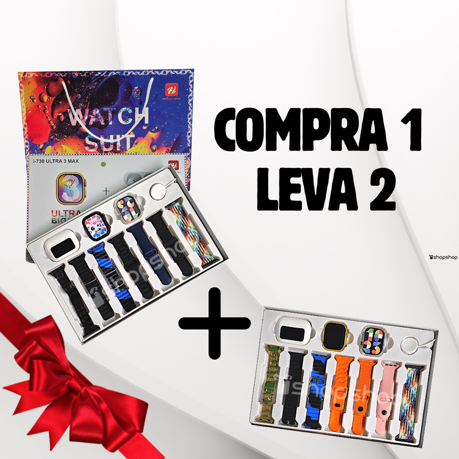 Pack Smartwatch Ultra 3 Max 10 em 1
