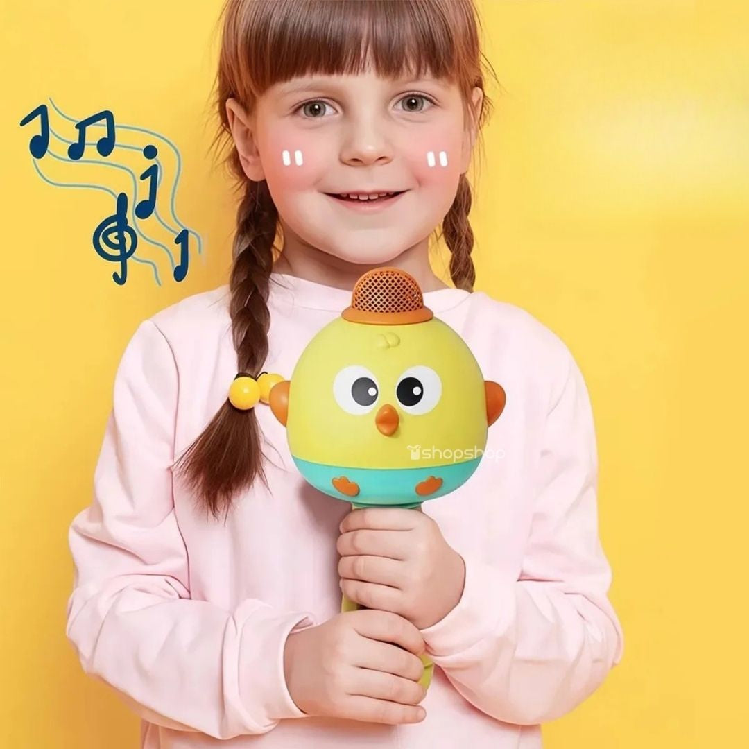 Microfone Interativo para Crianças Bluetooth