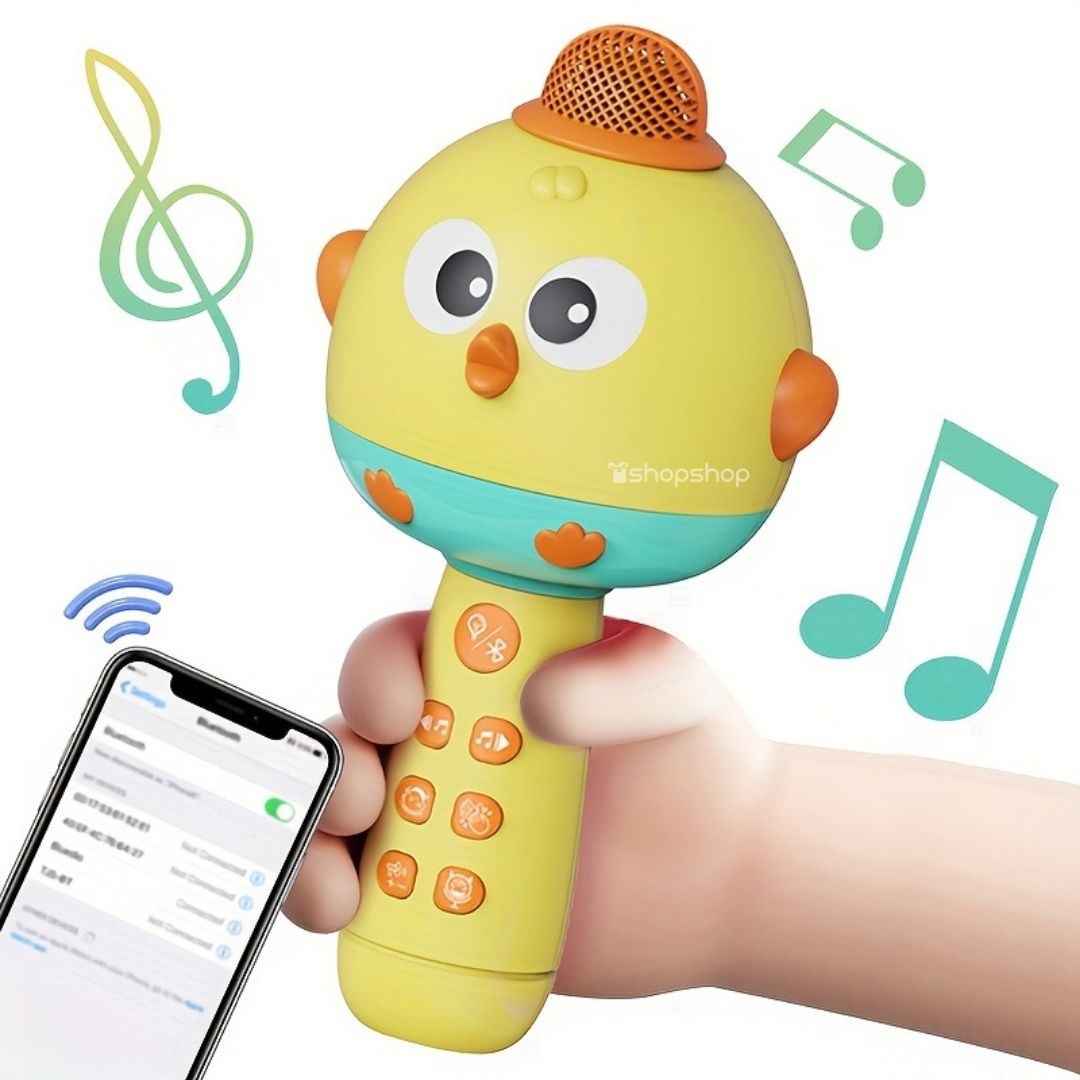 Microfone Interativo para Crianças Bluetooth