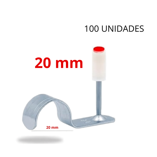 Pregos de Fixação para Tubo - 100pcs