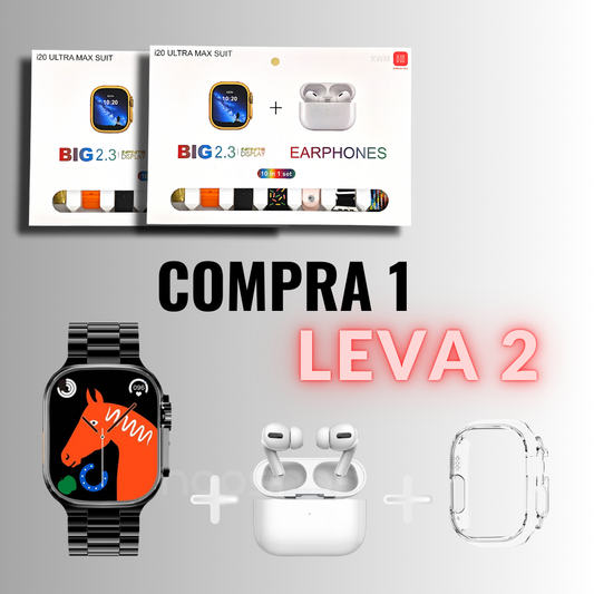 Smartwatch Pack ultra Max 10 em 1