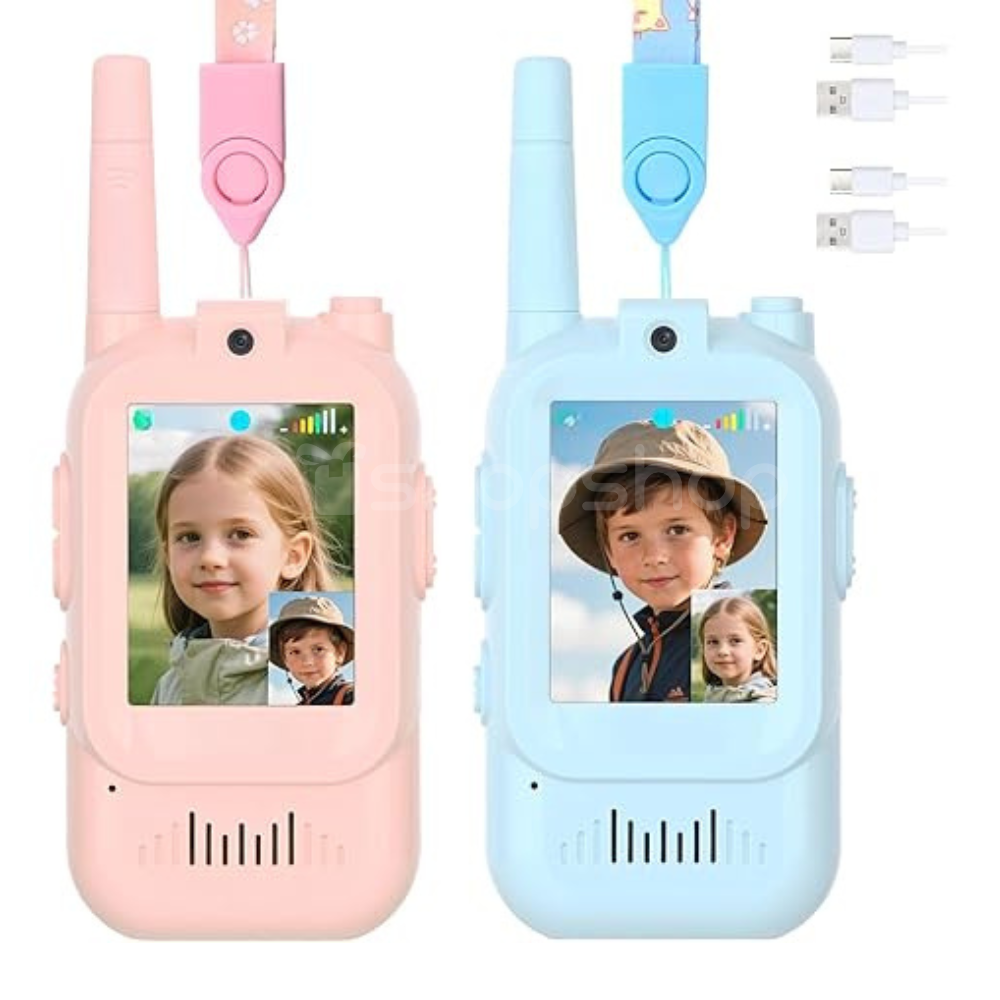 Walkie Talkie Infantil com Vídeo
