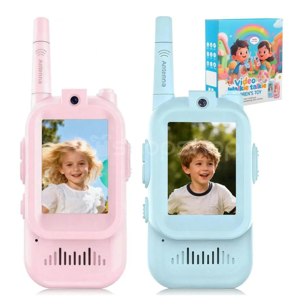 Walkie Talkie Infantil com Vídeo